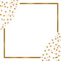 Daisy flower frame png