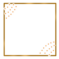 Daisy flower frame png