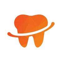 diente logo dental cuidado modelo vector ilustración