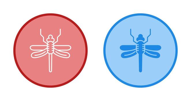 Dragonfly Vector Icon
