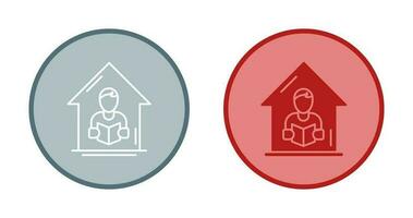 Home Learning Vector Icon