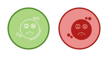 Tired Vector Icon