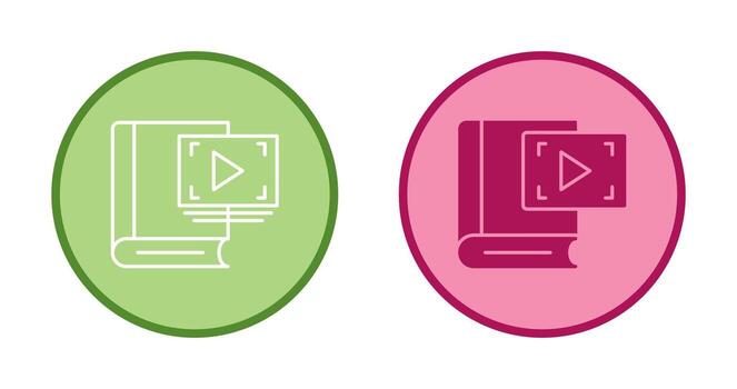 icono de vector de vídeo
