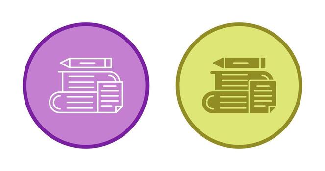 icono de vector de estudio