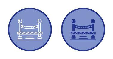 Do Not Cross Line Vector Icon