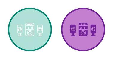 Sound System Vector Icon