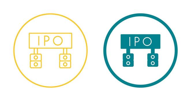 Ipo Vector Icon