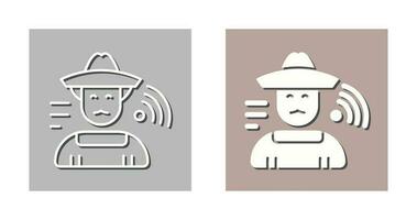 Farmer Vector Icon