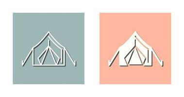 Tent Vector Icon