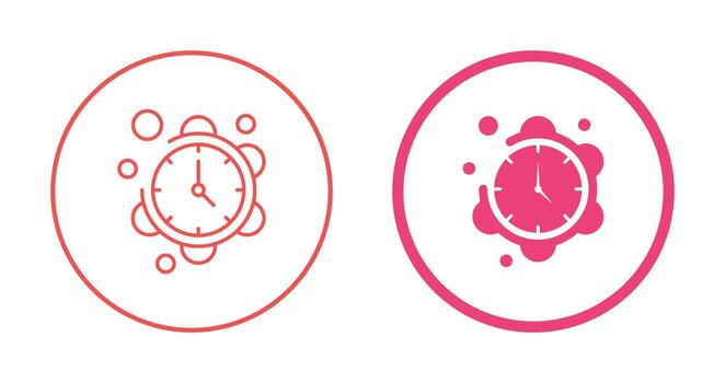 Clock Vector Icon