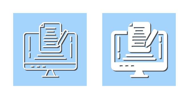 nota, vector, icono vector