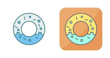 icono de vector de donut