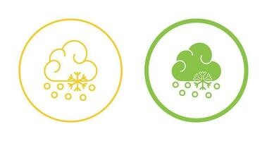 Snow Fall Vector Icon