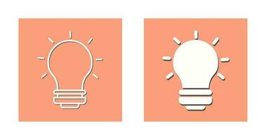 Light Bulb Vector Icon