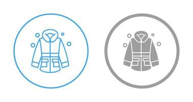 Winter Jacket Vector Icon