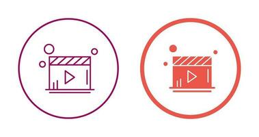 Video Player Vector Icon