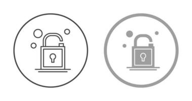 Open Lock Vector Icon