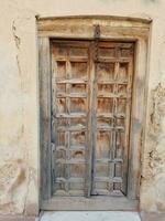 Old Wooden window in lahore photo