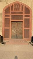 Lahore fort beautiful door view photo