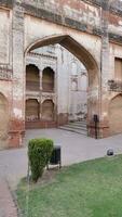 Shahi Qilla inside entrance. king Alamgir fort inside maintenance photo
