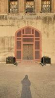 Lahore fort beautiful door view photo