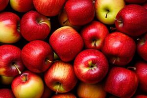 A background photo of apples, apples Pattern Background,