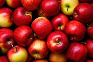 A background photo of apples, apples Pattern Background,