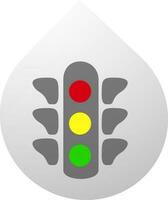 Vector illustration of traffic lights.