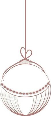 Illustration of hanging style.