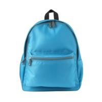 School backpack isolated. Illustration AI Generative png