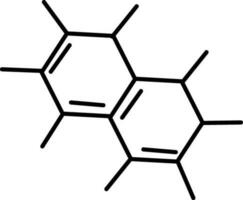 Vector illustration of Molecule symbol.