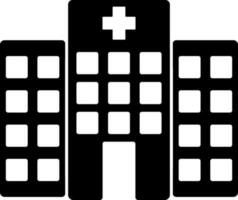 Vector illustration of Hospital Building.