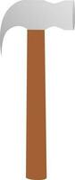 Illustration of hammer tool. vector