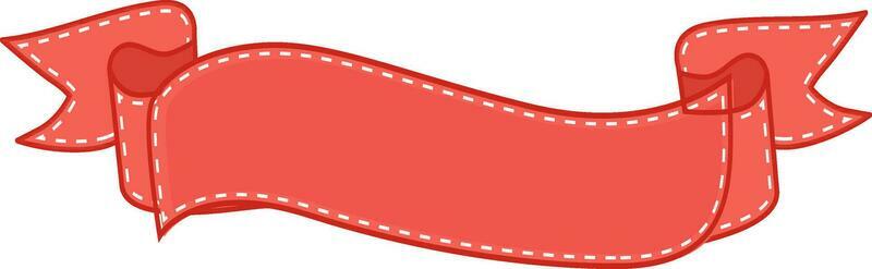 Vector ribbon banner design.
