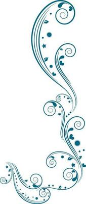 Abstract design pattern in blue color.