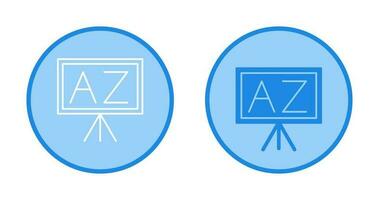 From A To Z Vector Icon