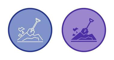 Digging Vector Icon