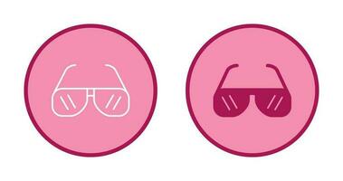 Sun Glasses Vector Icon