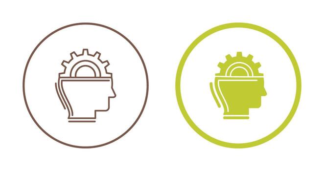 Machine Learning Vector Icon