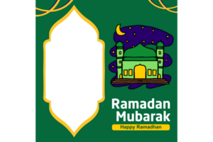 Islam Design - Frame With Ramadan Events Theme Design png