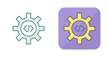 icono de vector de optimización de código único