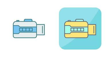 Unique Open Camera Vector Icon
