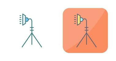 Unique Light Stand Vector Icon