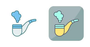 Smoke Pipe Vector Icon