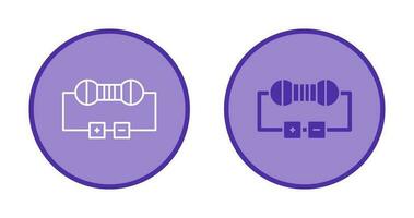 Resistor Vector Icon