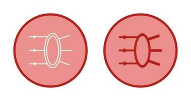 Refraction Vector Icon