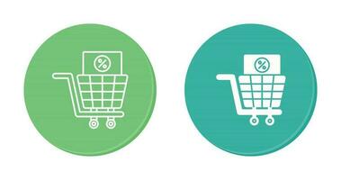 Shopping Tax Vector Icon