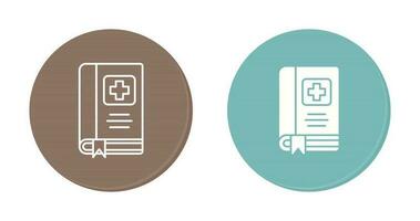 Medical Book Vector Icon