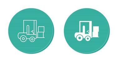 Forklifter Vector Icon