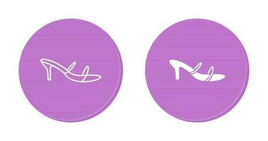 Stylish Sandals Vector Icon